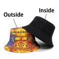 Peace And Love Pattern Bucket Hat